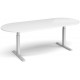 Elev8 Touch Adjustable Radial End Boardroom Table